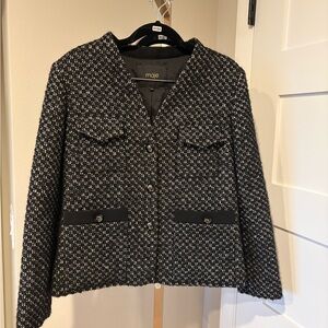 Maje Tweed Jacket. Size 40. Fits Like A Size 6. Excellent Condition. MSRP $500